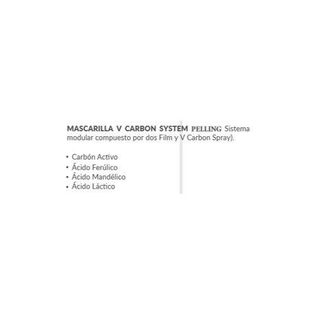 MASCARILLA V CARBON SYSTEM PELLING
