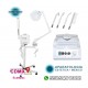PRO-FS8820 Vaporizador facial 3 en 1, lámpara de aumento y máquina facial de alta frecuencia