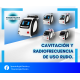 CAVITACION 2.0 (silenciosa) + RADIOFRECUENCIA 3D (sin dolor)/SEXTUPOLAR /TRIPOLAR /BIPOLAR /LED LIPOLASER + VACUMM/RF 3D/LED