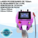 Picosegundo - Picosecond laser Alejandrita 755+16064nm - 532nm+1320nm para remover tatuajes o Hollywood peel