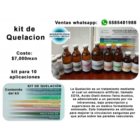 KIT DE QUELACION (terapia molecular)