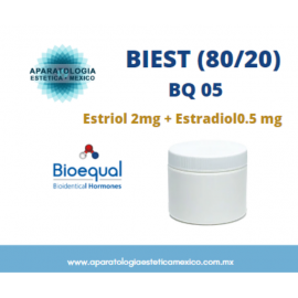 BIEST (80/20) 2.5 mg/g (2 mg Estriol + 0.5 mg Estradiol) /g