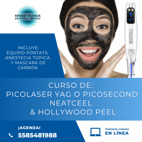 CURSO PICOLASER YAG TECNICA ELIMINACION DE TATUAJES+HOLLYWOOD PEEL (FACIAL DE CARBONO)