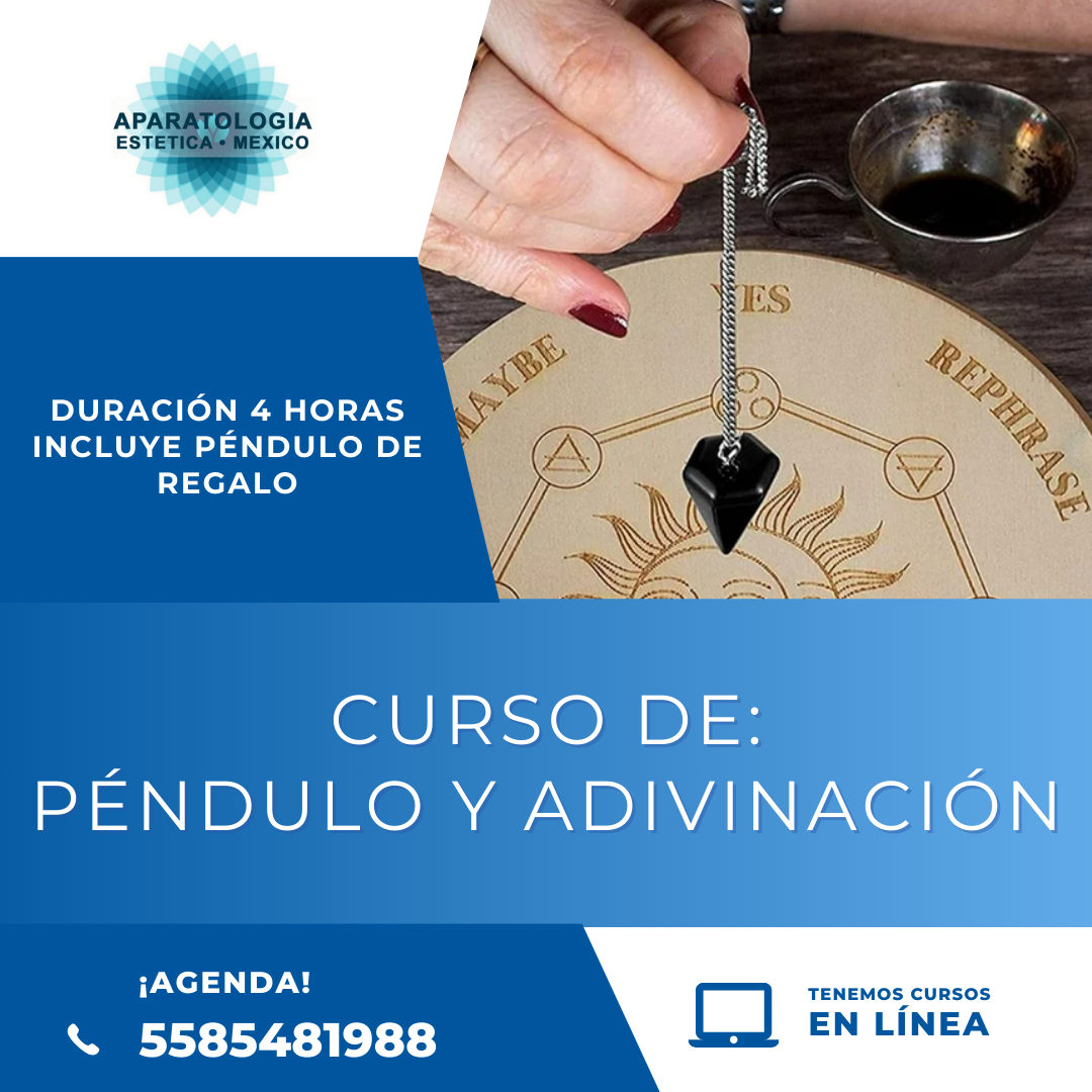 Curso Terapia de Péndulo y Adivinación - Aparatologia Estética México