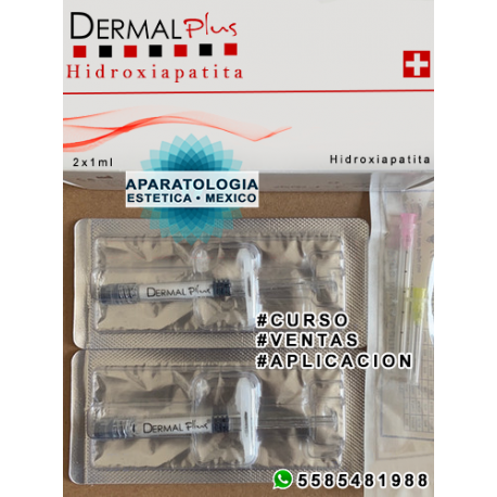 DermalPlus (CaHA) HIDROXIAPATITA DE CALCIO (2 jeringuillas de 1 ml)
