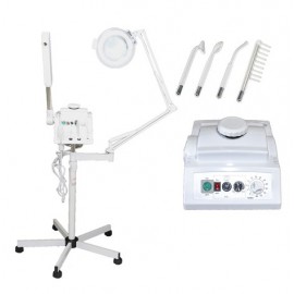 PRO-FS8820 Vaporizador facial 3 en 1, lámpara de aumento y máquina facial de alta frecuencia