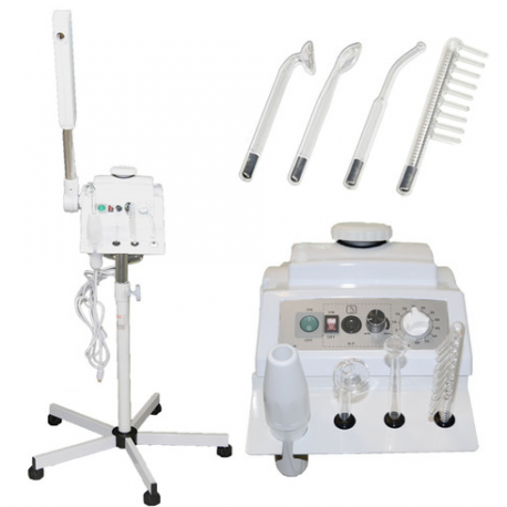 PRO-FS8820 Vaporizador facial 3 en 1, lámpara de aumento y máquina facial de alta frecuencia